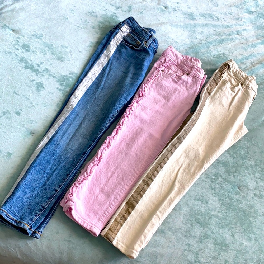 3 Girls Gymboree Jeans size 7 (age 4-7)